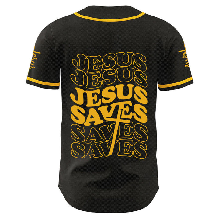 Christianartworkshop Maglia da baseball unisex personalizzata con la scritta "Gesù salva la fede". - image 10