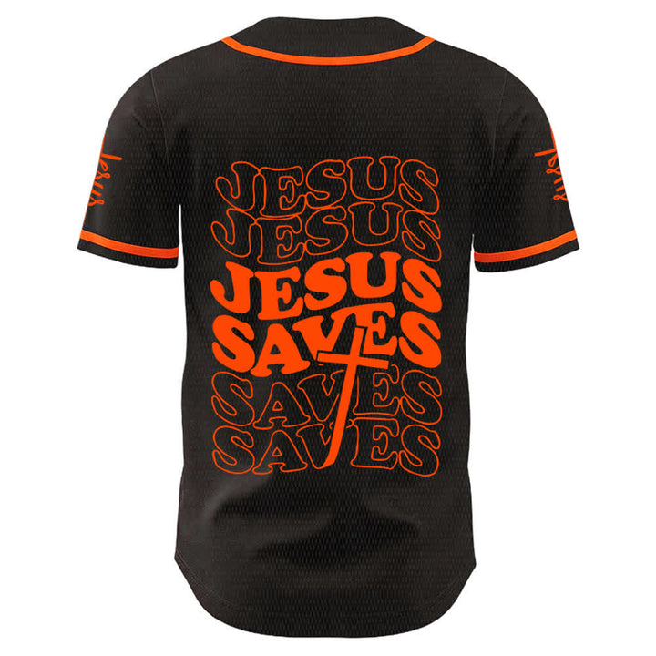 Christianartworkshop Maglia da baseball unisex personalizzata con la scritta "Gesù salva la fede". - image 13