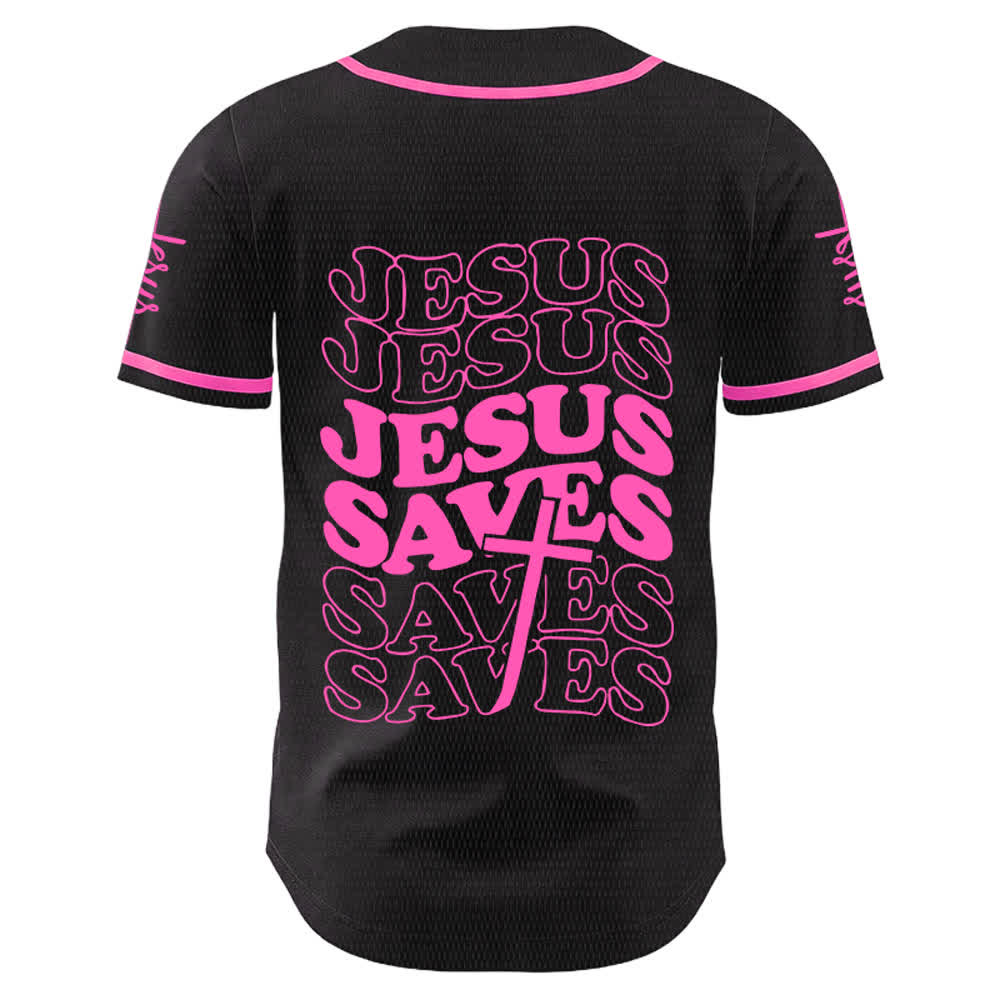 Christianartworkshop Maglia da baseball unisex personalizzata con la scritta "Gesù salva la fede". - image 16