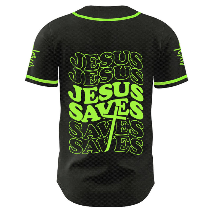 Christianartworkshop Maglia da baseball unisex personalizzata con la scritta "Gesù salva la fede". - image 19