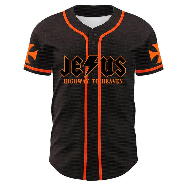 Christianartworkshop Maglia da baseball unisex "Jesus Highway To Heaven Lion Of Judah" - image 11