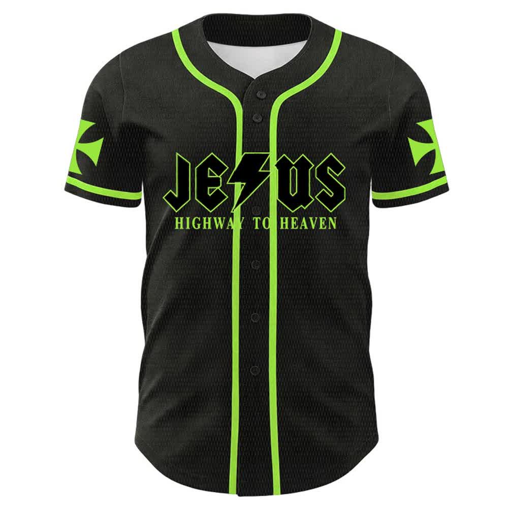 Christianartworkshop Maglia da baseball unisex "Jesus Highway To Heaven Lion Of Judah" - image 17