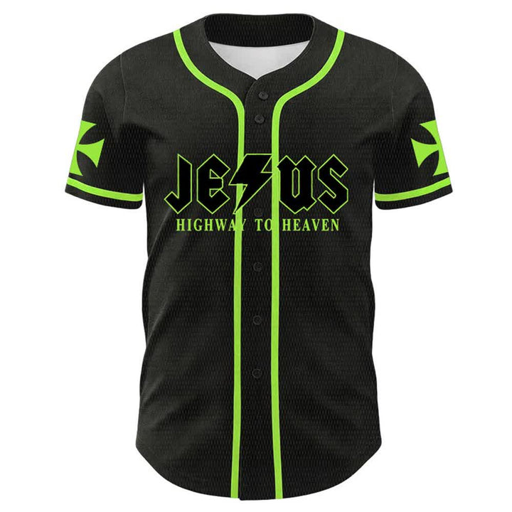 Christianartworkshop Maglia da baseball unisex "Jesus Highway To Heaven Lion Of Judah" - image 17