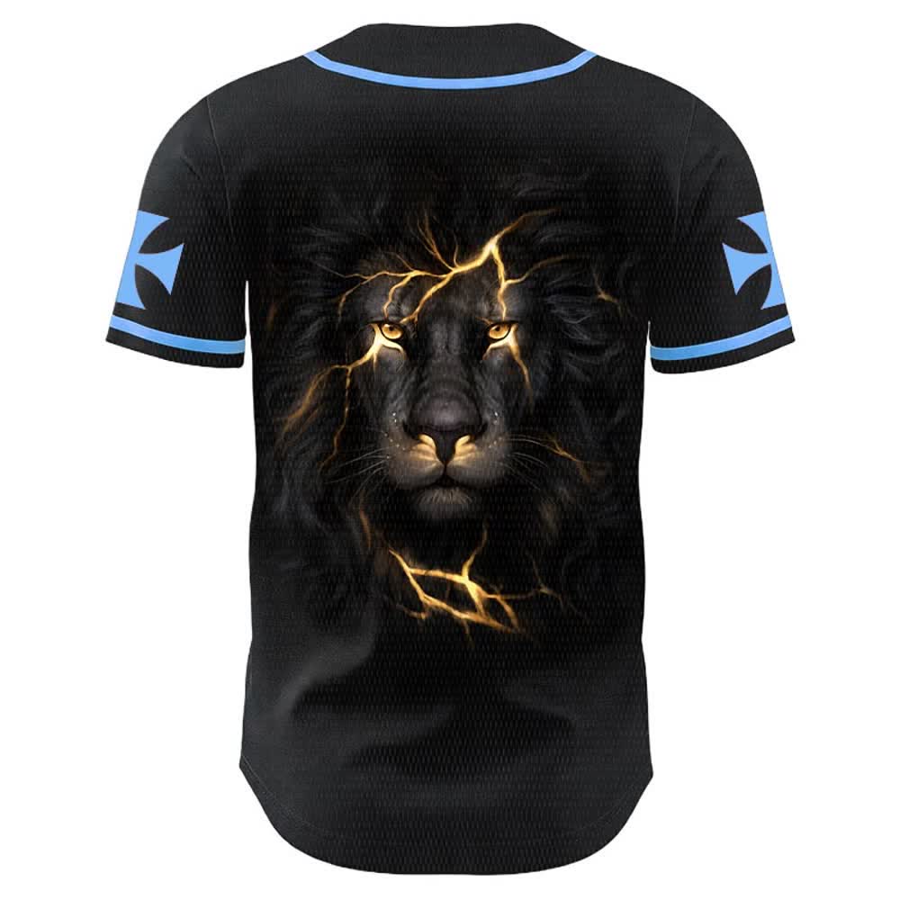 Christianartworkshop Maglia da baseball unisex "Jesus Highway To Heaven Lion Of Judah" - image 13