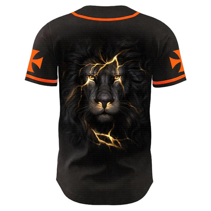 Christianartworkshop Maglia da baseball unisex "Jesus Highway To Heaven Lion Of Judah" - image 10
