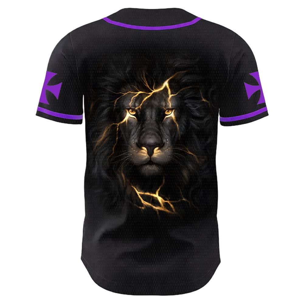 Christianartworkshop Maglia da baseball unisex "Jesus Highway To Heaven Lion Of Judah" - image 19