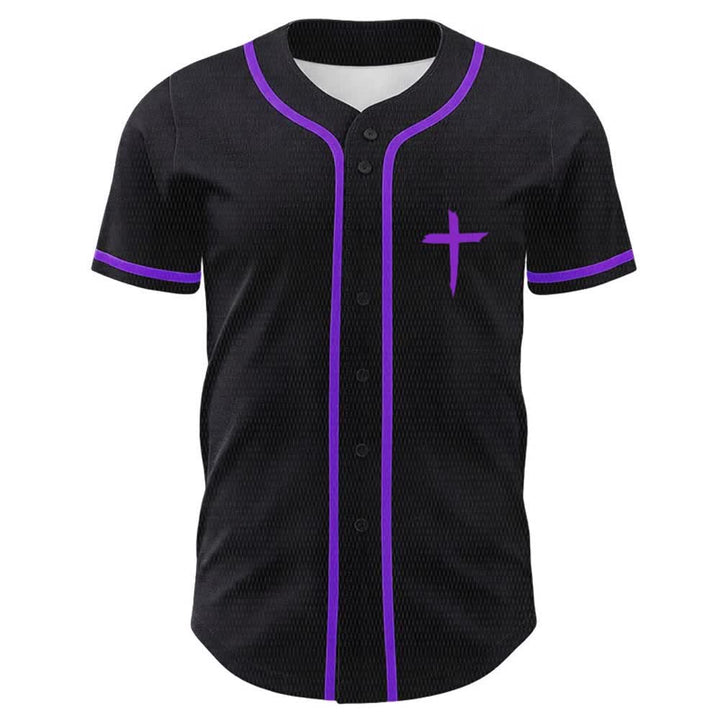 Christianartworkshop Maglia da baseball unisex con semplice croce e scritta "GOAT God Over All Things" (Capra, Dio sopra ogni cosa). - image 20