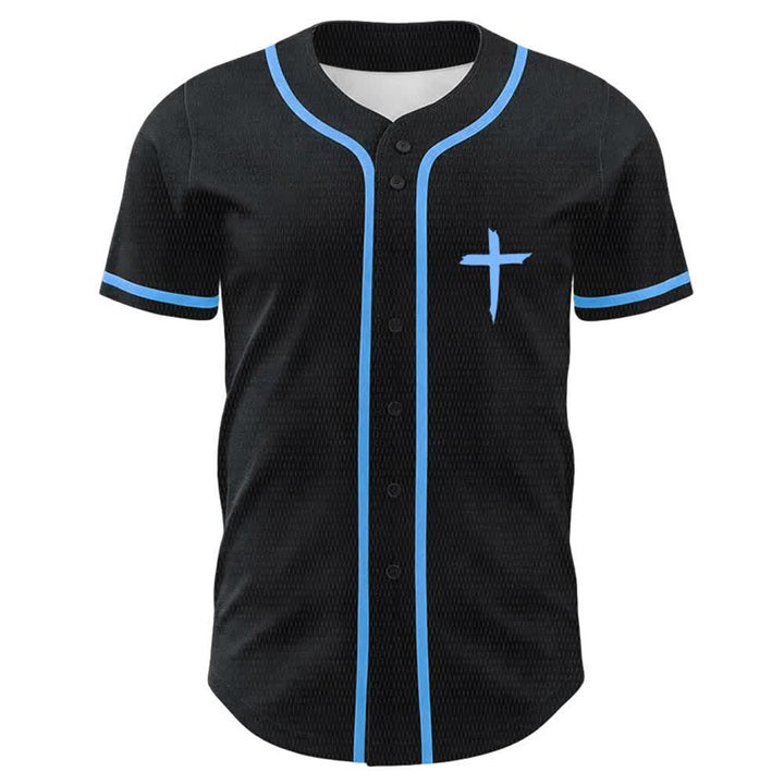 Christianartworkshop Maglia da baseball unisex con semplice croce e scritta "GOAT God Over All Things" (Capra, Dio sopra ogni cosa). - image 14