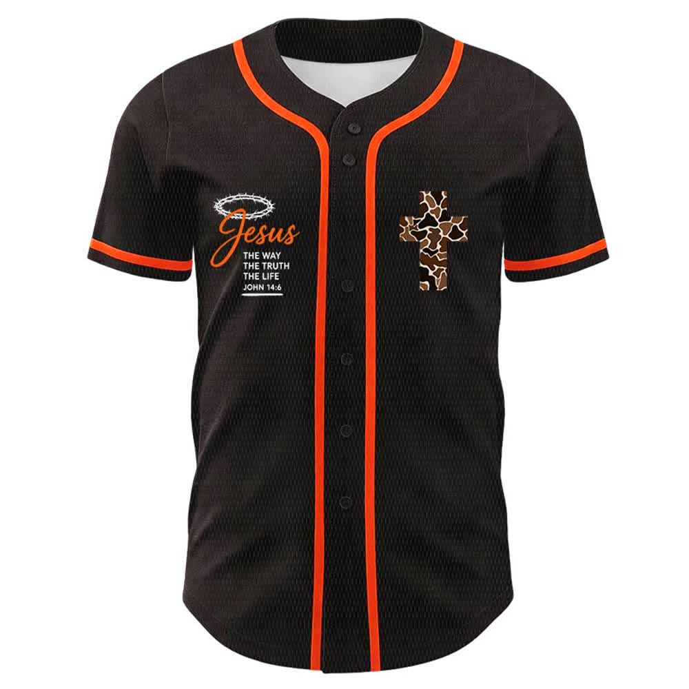 Christianartworkshop Maglia da baseball unisex con stampa leopardata e croce "Posso fare ogni cosa in Cristo" - image 11