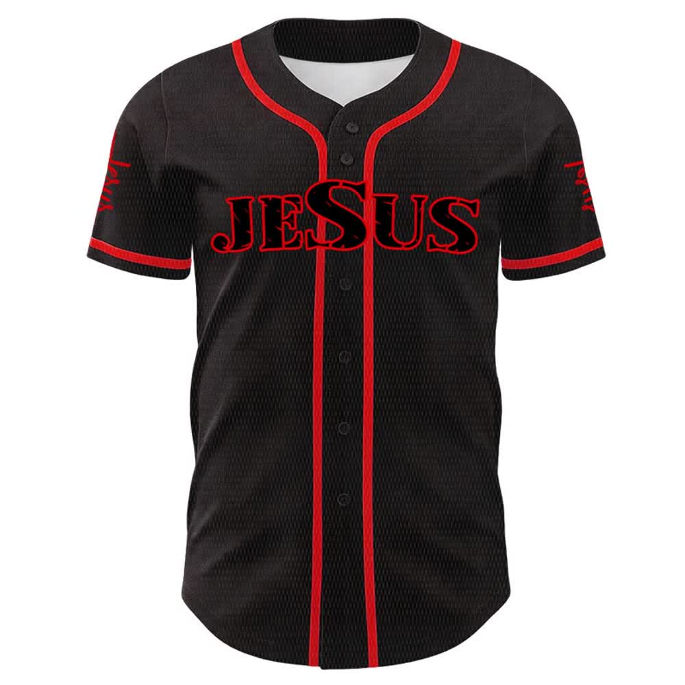 Christianartworkshop Maglia da baseball unisex con ritratto della corona di spine e dello spirito di Gesù. - image 11