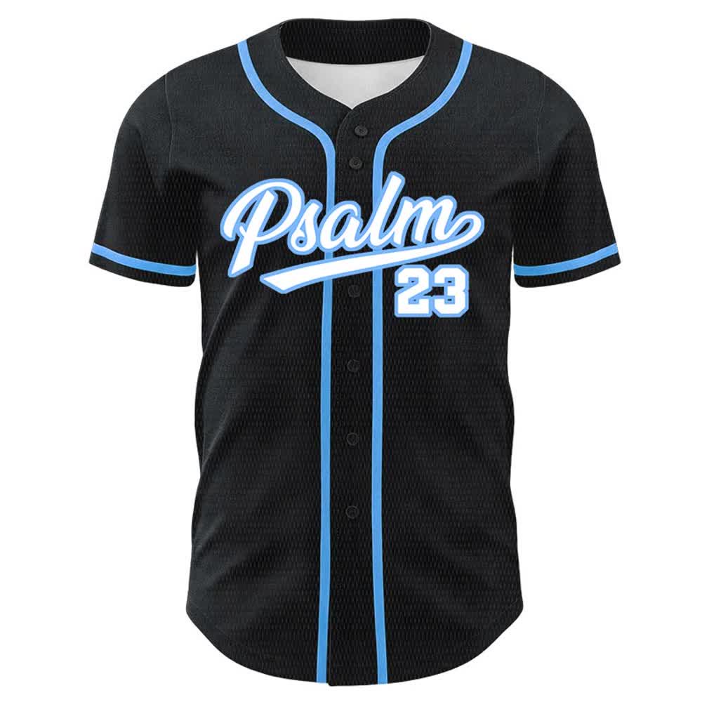 Christianartworkshop Salmo 23 Il Signore è il mio pastore Maglia da baseball unisex - image 5