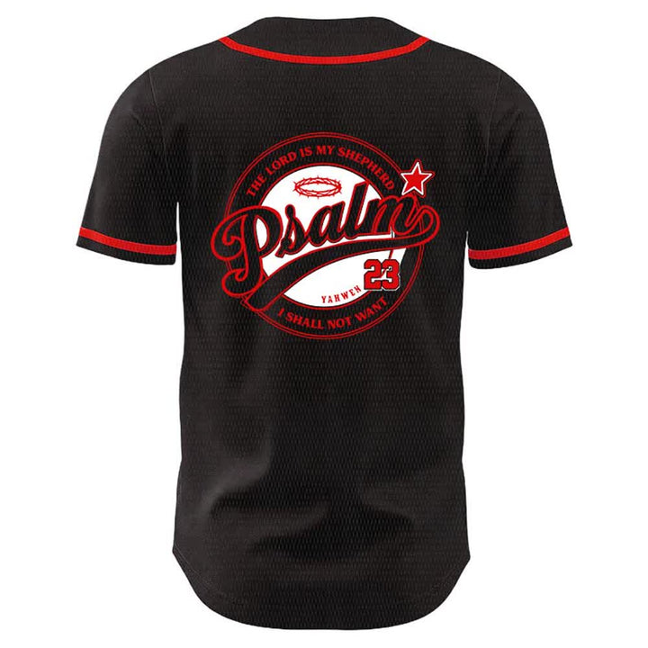 Christianartworkshop Salmo 23 Il Signore è il mio pastore Maglia da baseball unisex - image 13