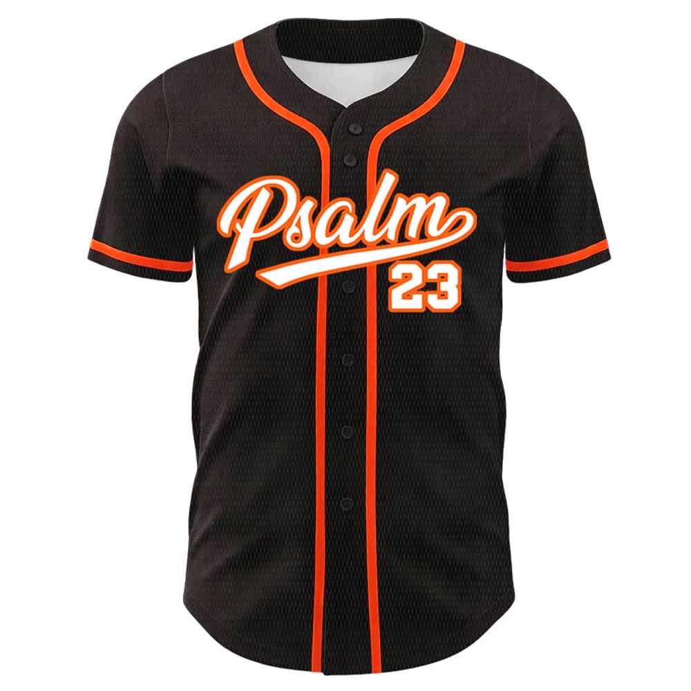 Christianartworkshop Salmo 23 Il Signore è il mio pastore Maglia da baseball unisex - image 17