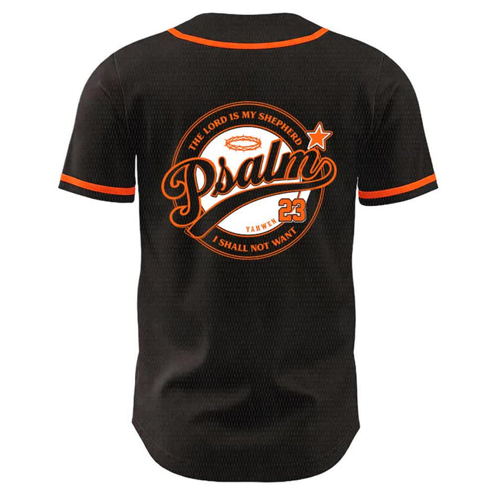 Christianartworkshop Salmo 23 Il Signore è il mio pastore Maglia da baseball unisex - image 16
