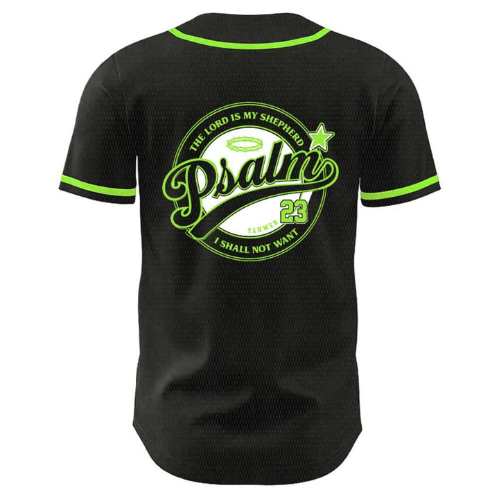 Christianartworkshop Salmo 23 Il Signore è il mio pastore Maglia da baseball unisex - image 19