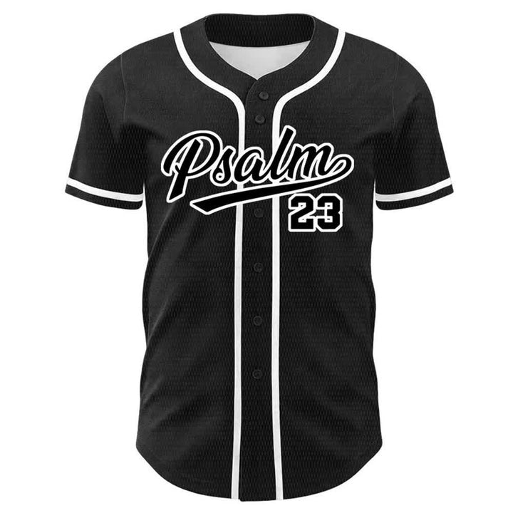 Christianartworkshop Salmo 23 Il Signore è il mio pastore Maglia da baseball unisex - image 11
