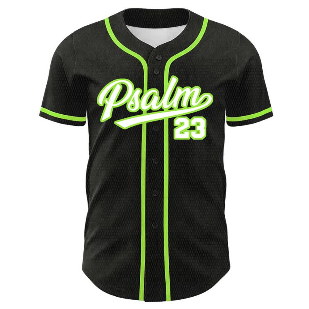 Christianartworkshop Salmo 23 Il Signore è il mio pastore Maglia da baseball unisex - image 20