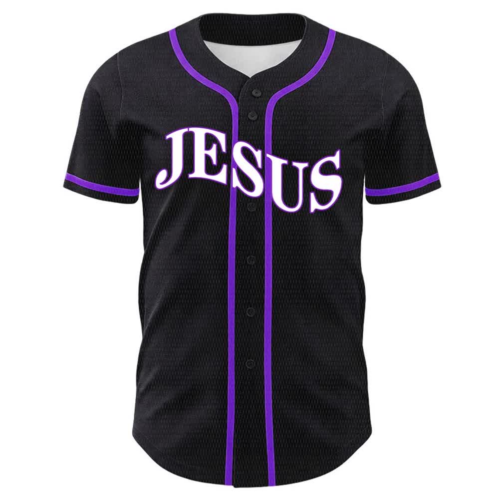 Christianartworkshop Gesù è Re Giovanni 3:16 Maglia da baseball unisex - image 23