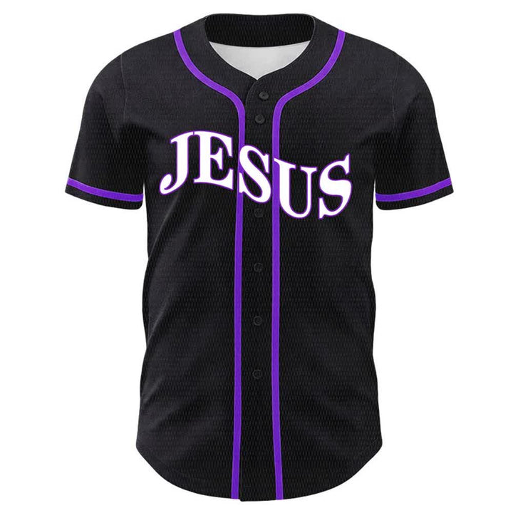 Christianartworkshop Gesù è Re Giovanni 3:16 Maglia da baseball unisex - image 23