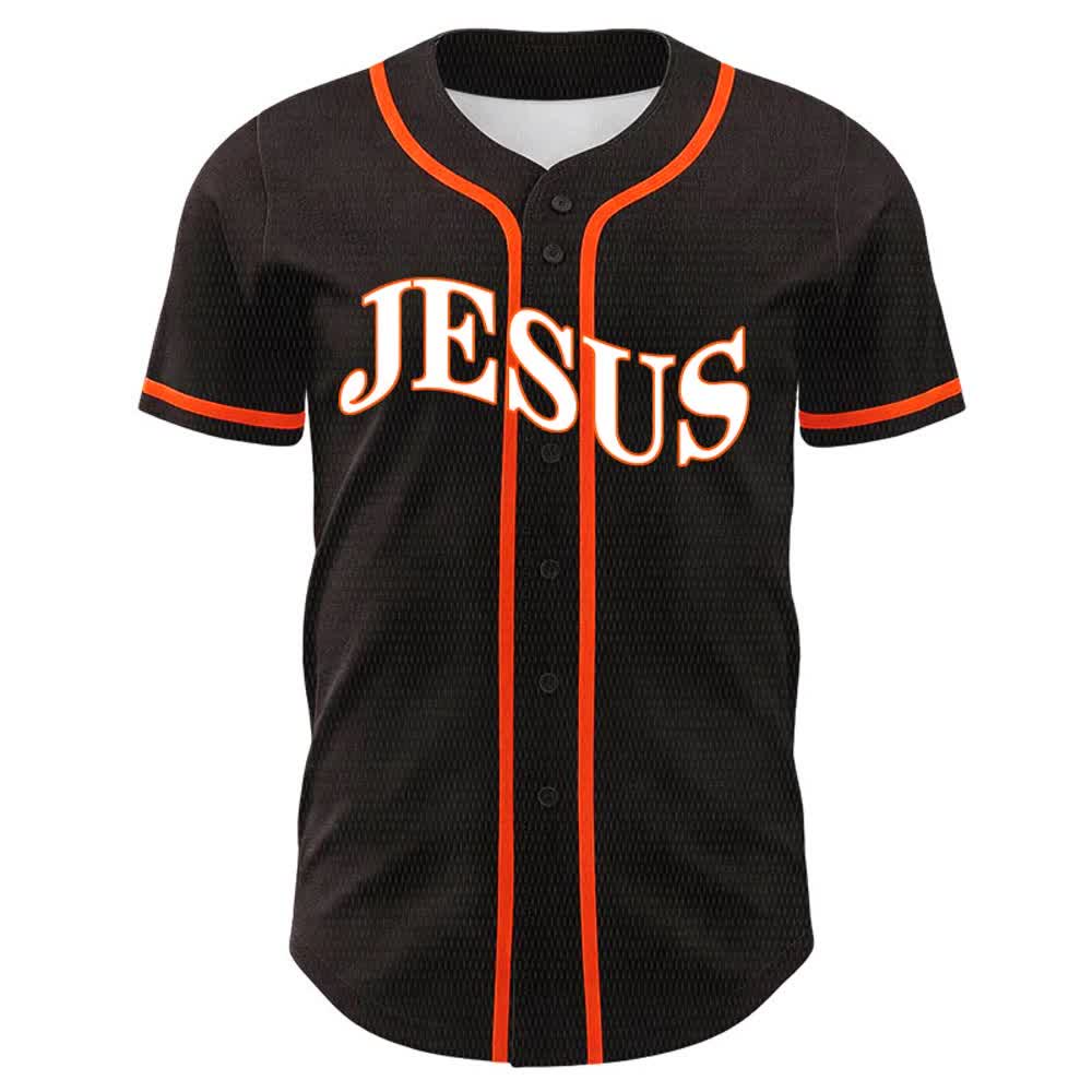 Christianartworkshop Gesù è Re Giovanni 3:16 Maglia da baseball unisex - image 17