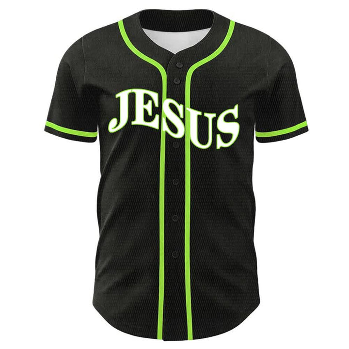 Christianartworkshop Gesù è Re Giovanni 3:16 Maglia da baseball unisex - image 20