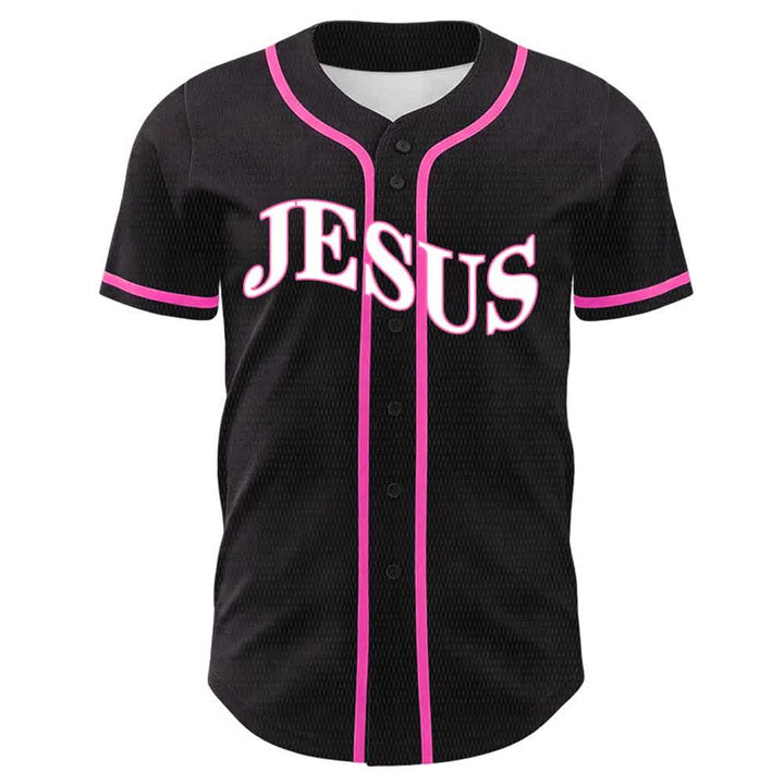 Christianartworkshop Gesù è Re Giovanni 3:16 Maglia da baseball unisex - image 8