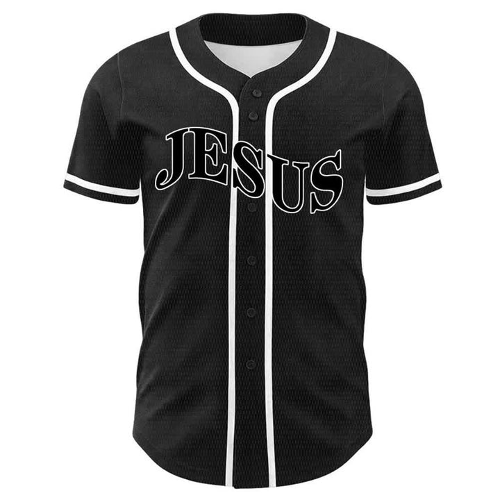 Christianartworkshop Gesù è Re Giovanni 3:16 Maglia da baseball unisex - image 5