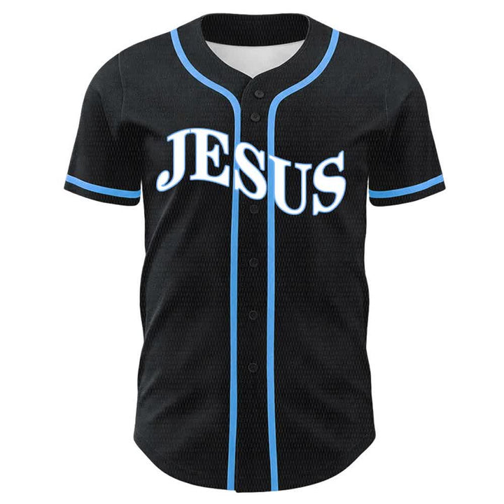 Christianartworkshop Gesù è Re Giovanni 3:16 Maglia da baseball unisex - image 11