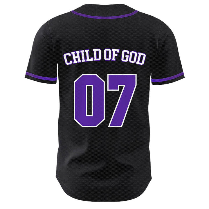 Christianartworkshop Maglia da baseball unisex Child Of God numero 07 - image 22