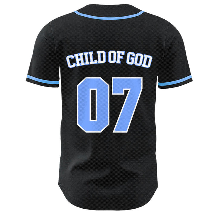 Christianartworkshop Maglia da baseball unisex Child Of God numero 07 - image 10