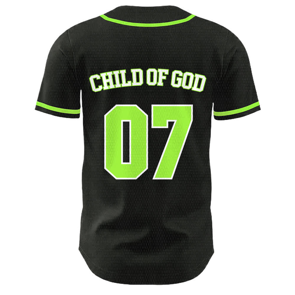 Christianartworkshop Maglia da baseball unisex Child Of God numero 07 - image 19