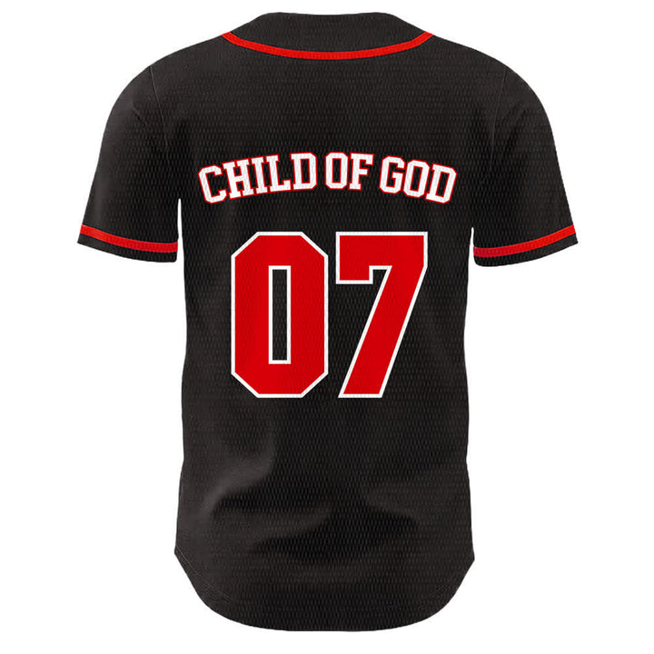 Christianartworkshop Maglia da baseball unisex Child Of God numero 07 - image 13