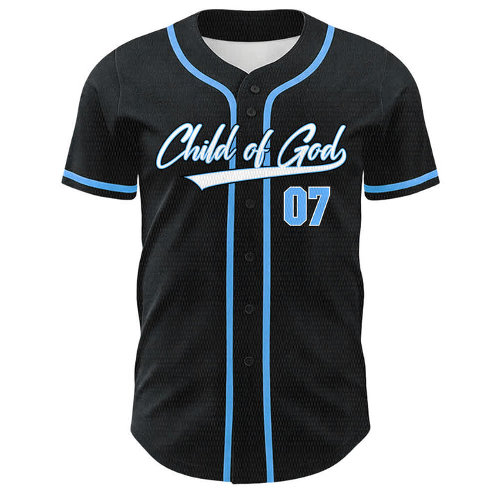 Christianartworkshop Maglia da baseball unisex Child Of God numero 07 - image 11