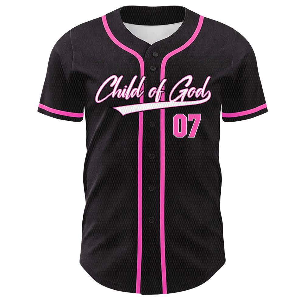 Christianartworkshop Maglia da baseball unisex Child Of God numero 07 - image 8