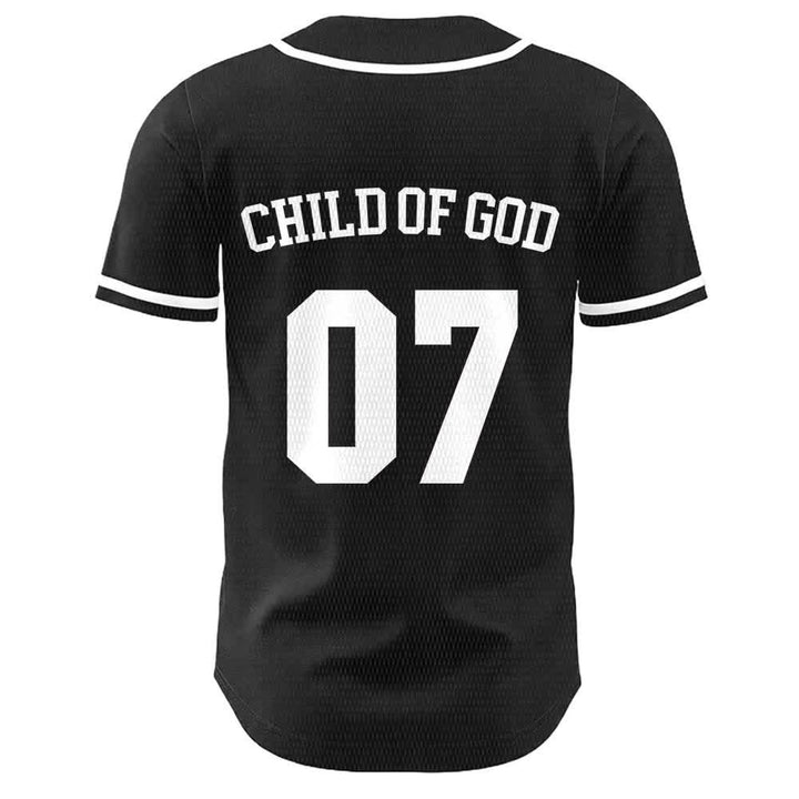 Christianartworkshop Maglia da baseball unisex Child Of God numero 07 - image 4