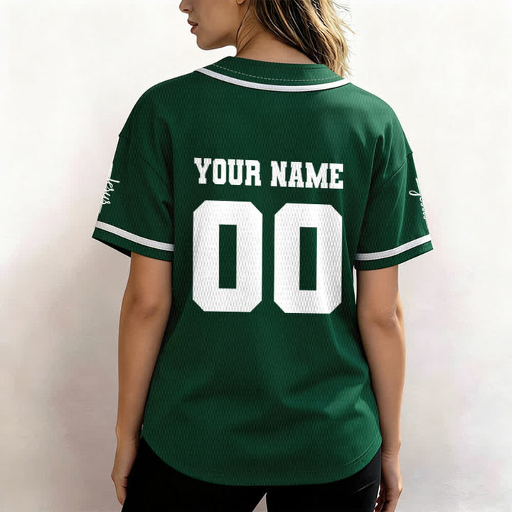Christianartworkshop Maglia da baseball unisex personalizzata con Gesù Classico Abbigliamento Sportivo Personalizzato - image 55