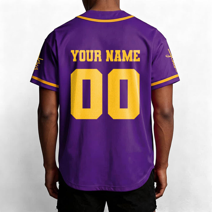 Christianartworkshop Maglia da baseball unisex personalizzata con Gesù Classico Abbigliamento Sportivo Personalizzato - image 71