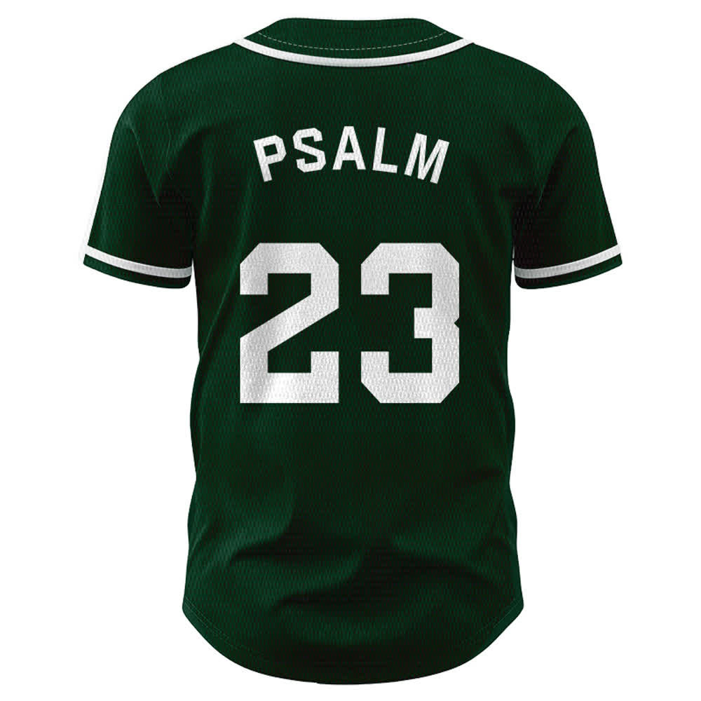 Maglia da baseball unisex Christianartworkshop in stile retrò sportivo con il Salmo 23 - image 44
