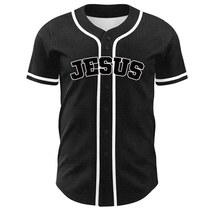 Christianartworkshop Maglia da baseball unisex Team Jesus Number 7 Was Is Is To Come - image 8