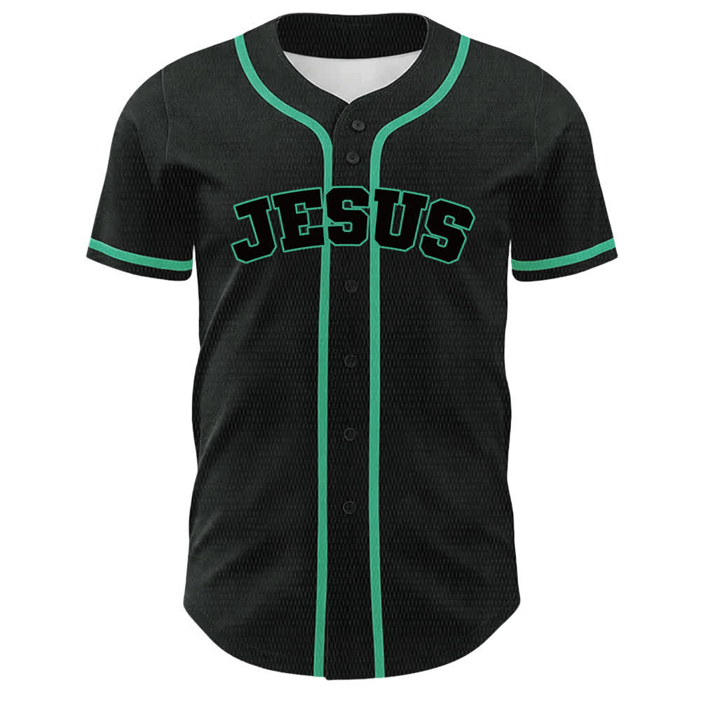 Christianartworkshop Maglia da baseball unisex Team Jesus Number 7 Was Is Is To Come - image 26