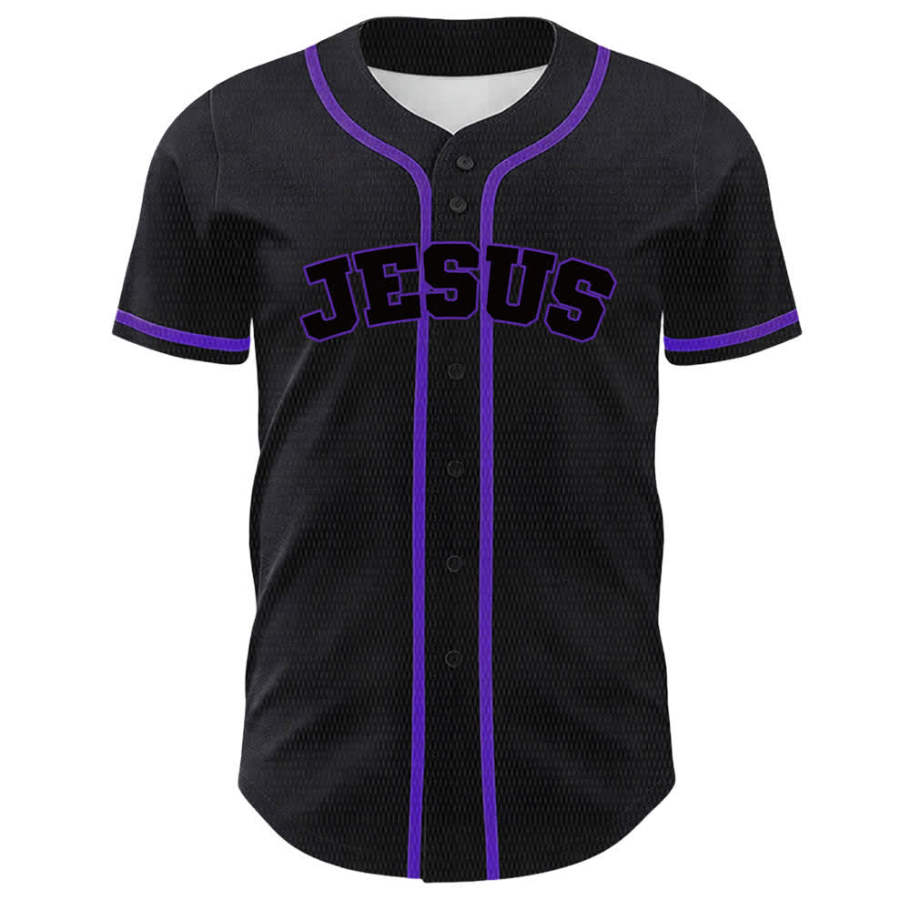 Christianartworkshop Maglia da baseball unisex Team Jesus Number 7 Was Is Is To Come - image 23