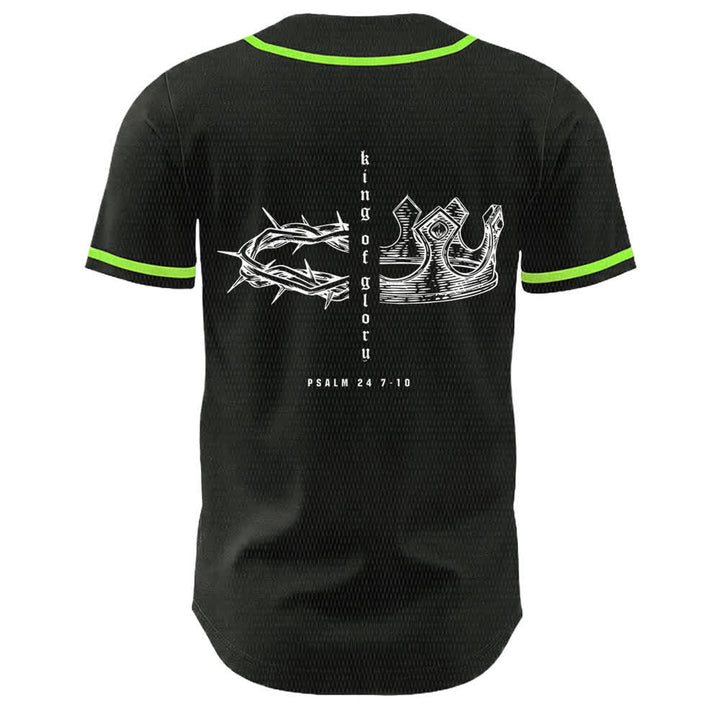 Christianartworkshop Maglia da baseball unisex Yahweh 24 Re di Gloria Salmo 24 - image 20