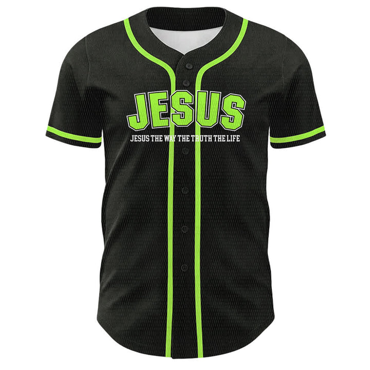 Christianartworkshop Gesù Salmo 23 Il Signore è il mio pastore Maglia da baseball unisex - image 20