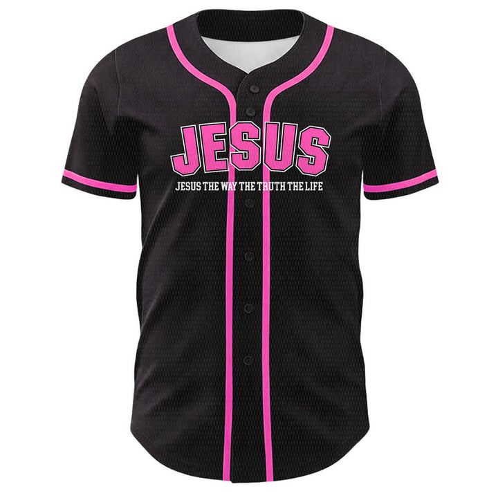 Christianartworkshop Gesù Salmo 23 Il Signore è il mio pastore Maglia da baseball unisex - image 11
