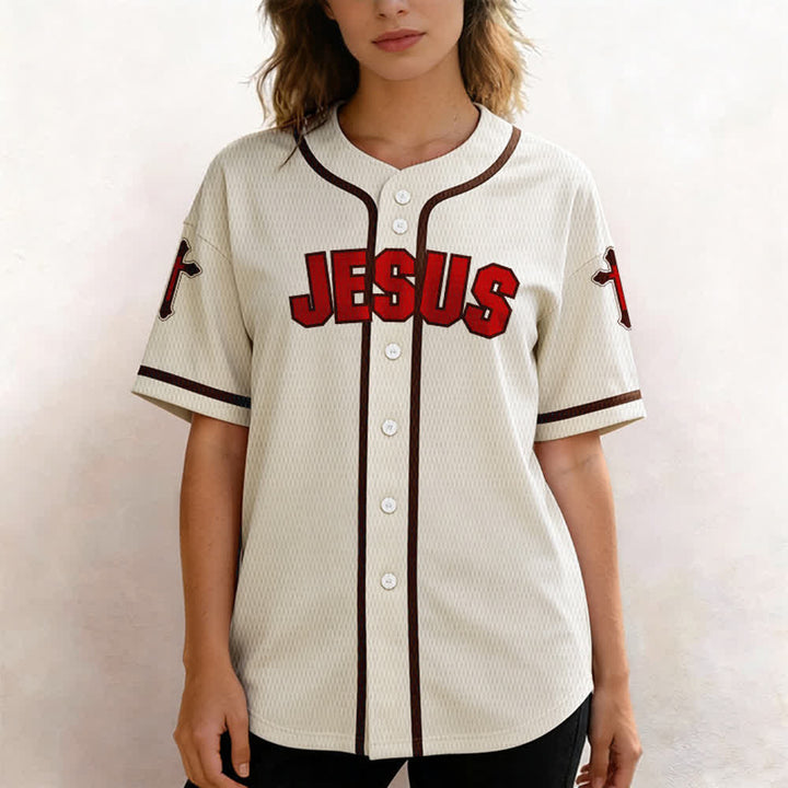 Christianartworkshop - La croce è la prova dell'amore di Dio - Maglia da baseball unisex - image 6