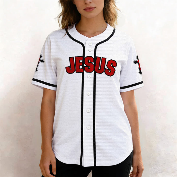 Christianartworkshop - La croce è la prova dell'amore di Dio - Maglia da baseball unisex - image 13