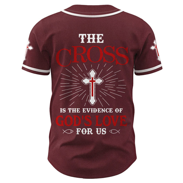 Christianartworkshop - La croce è la prova dell'amore di Dio - Maglia da baseball unisex - image 22