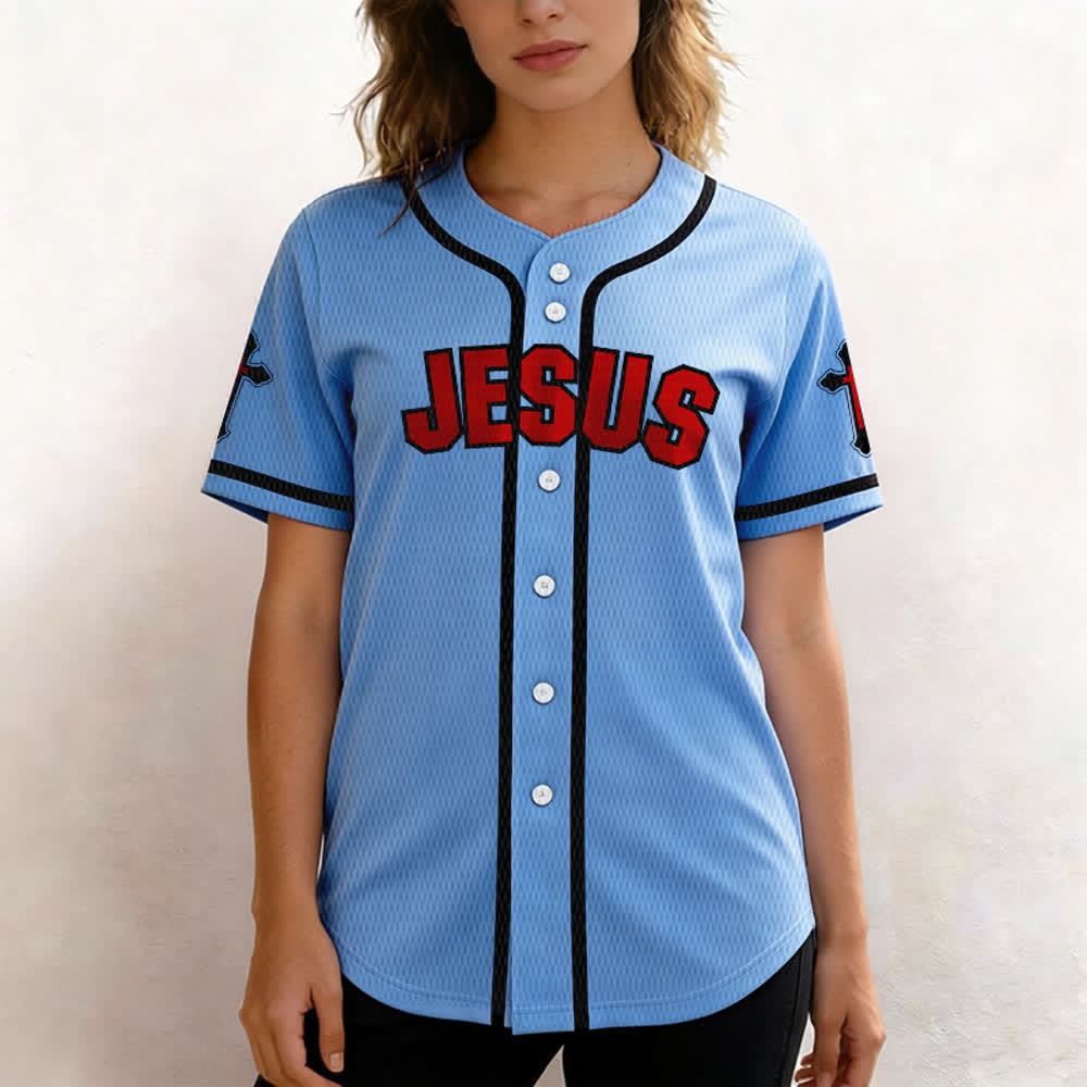 Christianartworkshop - La croce è la prova dell'amore di Dio - Maglia da baseball unisex - image 34