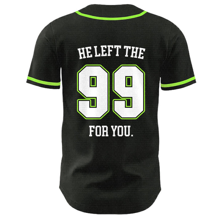 Christianartworkshop Maglia da baseball unisex "Gesù ha lasciato il 99 per te" - image 19