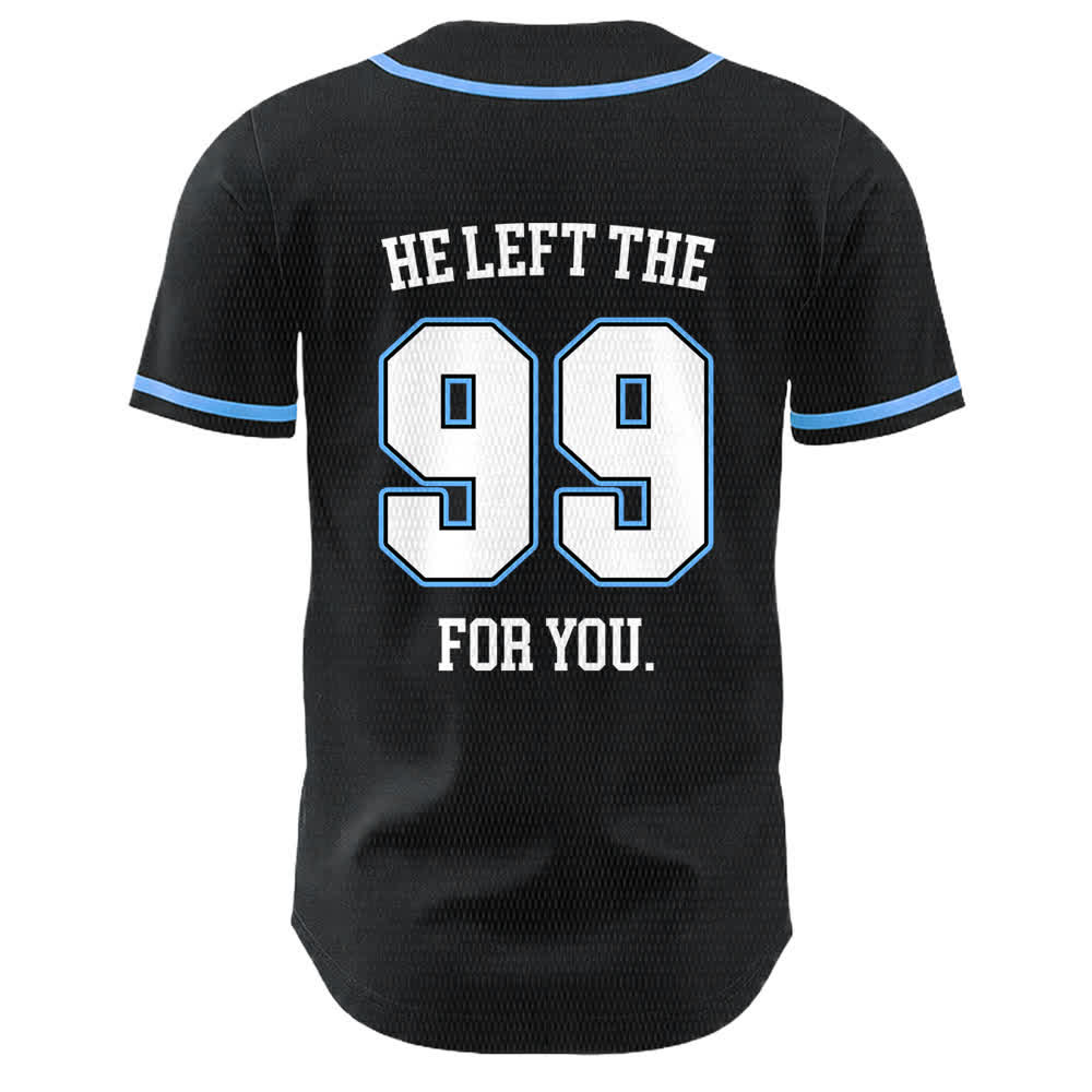 Christianartworkshop Maglia da baseball unisex "Gesù ha lasciato il 99 per te" - image 4